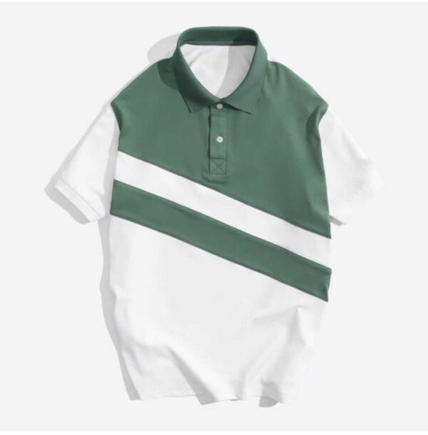 Premium Half Sleeve green polo Shirt for Men