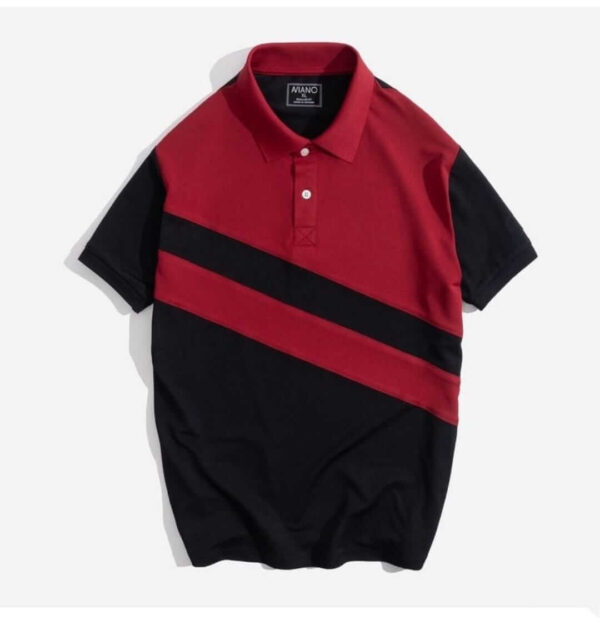 Premium Half Sleeve light red polo Shirt for Men